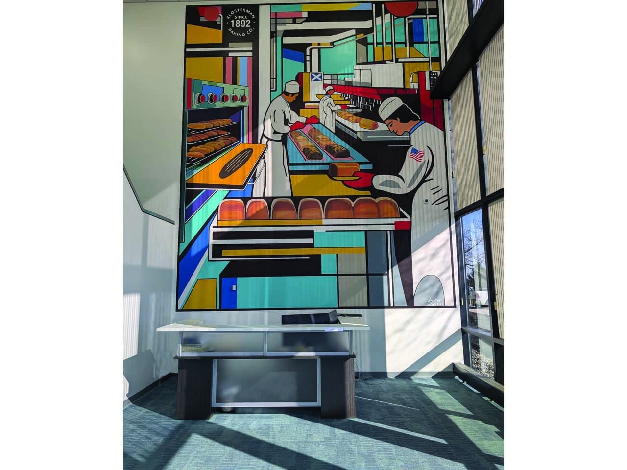 You are currently viewing New Mural at Hebron HQ Celebrates Klosterman’s History and Heritage